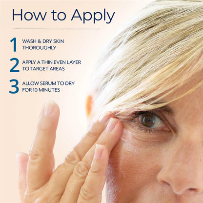 Plexaderm Rapid Reduction Eye Serum - Visibly ReducesUnder-Eye Bags, Wrinkles, Dark Circles, Fine Lines & Crow'sFeet Instantly, Anti Aging Wrinkle Remover for Face, Full SizeTube